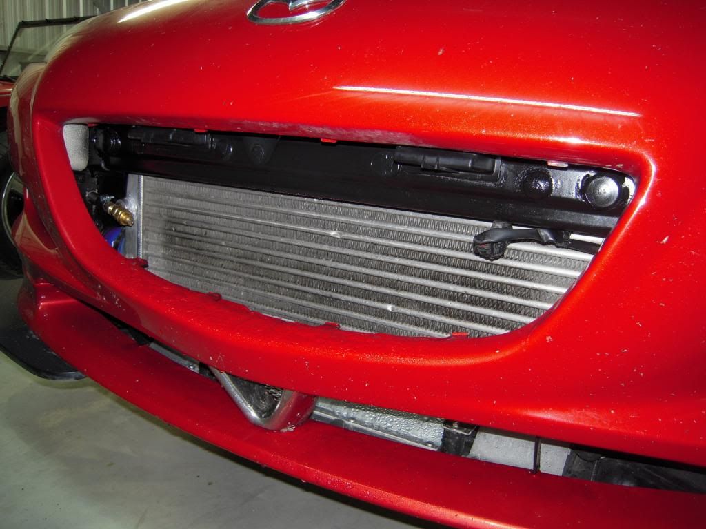 Intercooler water sprayer